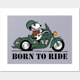 Born To Ride Posters and Art